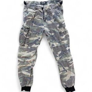 POSTER GIRL Camouflage Zipper Pants